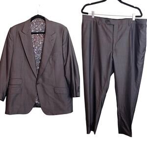 Victor Talbots Men's Grey Suit Set Size 40